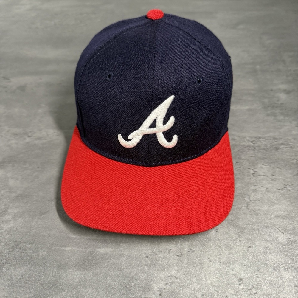 Vintage Atlanta‎ Braves Hat Sports Specialties Cap 7 100% Wool USA Made Fitted